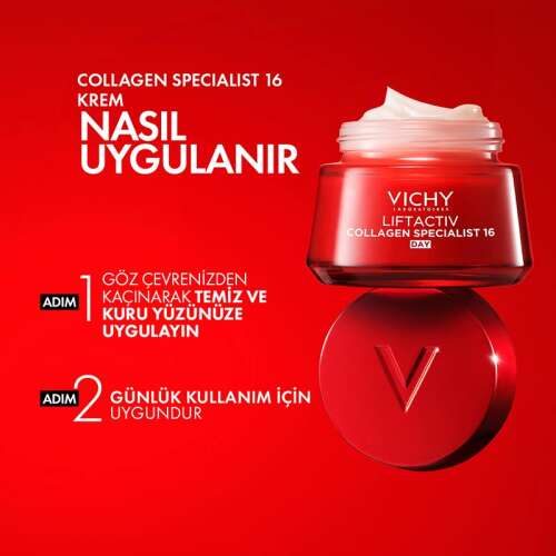 Vichy Liftactiv Collagen Specialist Yaşlanma Karşıtı Bakım Kremi 50 ml - 4