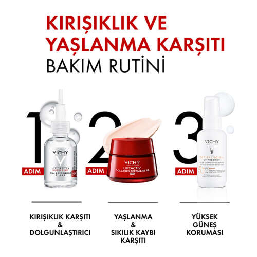 Vichy Liftactiv H.A Epidermic Filler Kırışıklık Karşıtı Dolgunlaştırıcı Serum 30 ml - 5