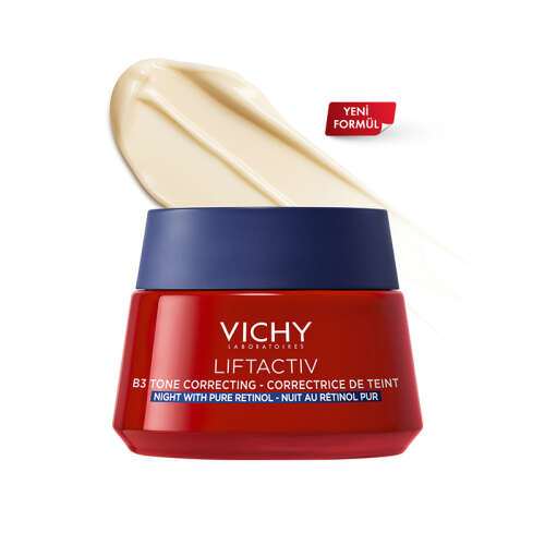 Vichy Lliftactiv B3 Cit Tonu Eşitleyici Retinol Gece Kremi 50 ml - Vichy