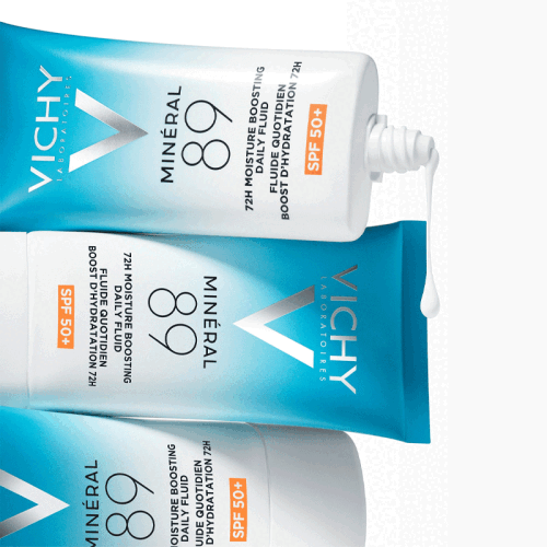 Vichy Mineral 89 Moisture Boosting Daily Fluid SPF 50+ 50 ml - Vichy