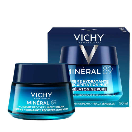 Vichy Mineral 89 Moisture Melatonin İçeren Nemlendirici Gece Kremi 50 ml - 6