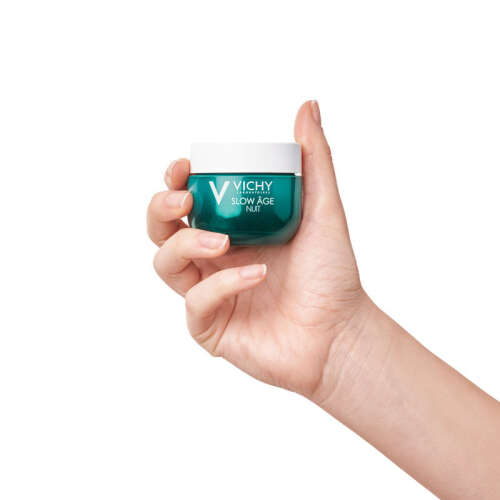 Vichy Slow Age Night Yaşlanma Karşıtı Gece Bakım Kremi ve Maske 50 ml - 6