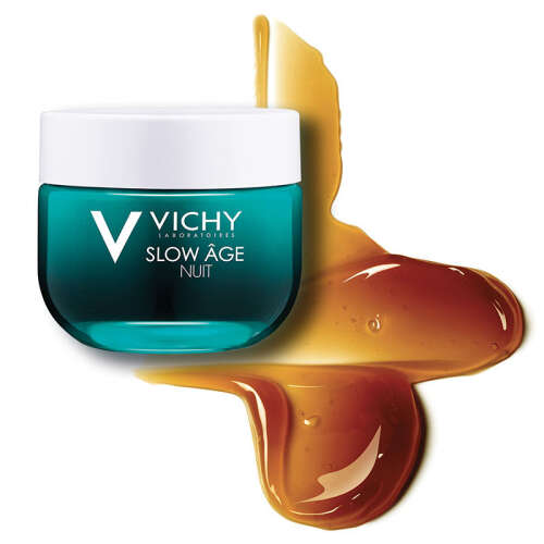 Vichy Slow Age Night Yaşlanma Karşıtı Gece Bakım Kremi ve Maske 50 ml - 3