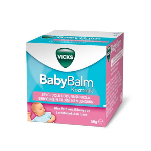 Vicks Baby Balm Bebekler için Nemlendirici 50 gr - Vicks