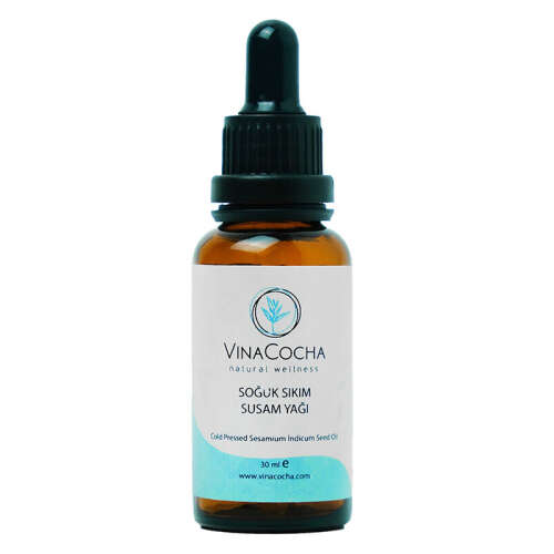 Vinacocha Soğuk Sıkım Susam Yağı 30 ml - VINACOCHA