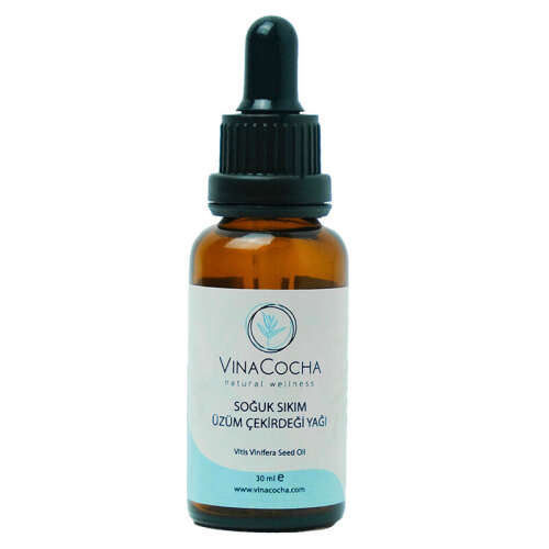 Vinacocha Soğuk Sıkım Üzüm Çekirdeği Yağı 30 ml - VINACOCHA