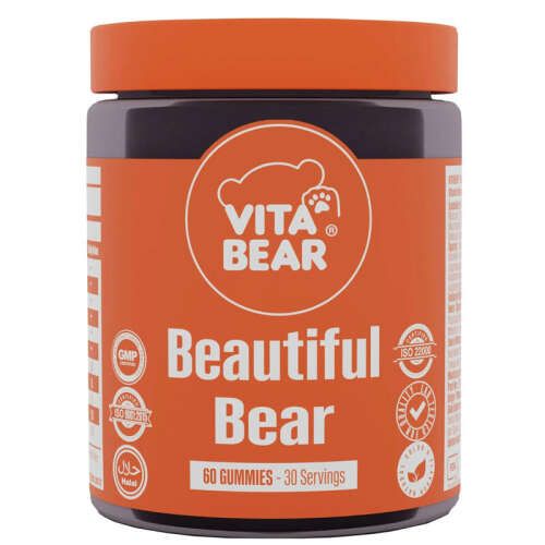 Vita Bear Beautiful Bear Takviye Edici Gıda 60 Gummy Adet - Vita Bear