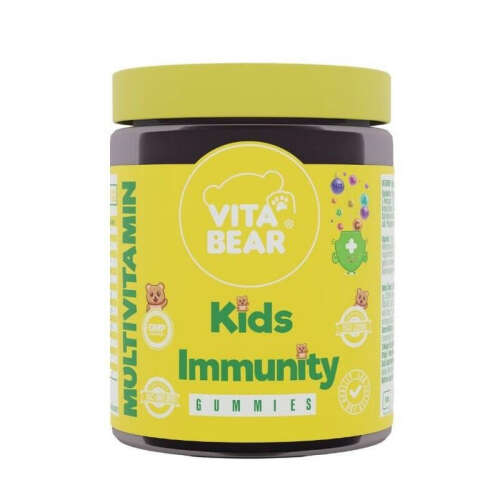 Vita Bear Multivitamin Immunity Vitamin Kompleks İçeren Takviye Edici Gıda 60 Çiğnenebilir Jel Form - Vita Bear