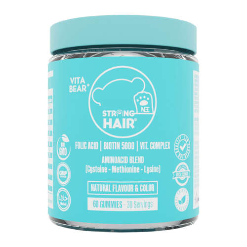 Vita Bear Strong Hair Gummy Vitamin 60 Adet - Vita Bear
