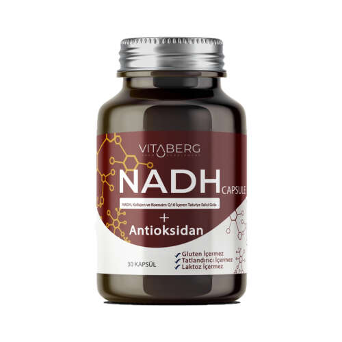 Vitabeg NADH Antioksidan 30 Kapsül - Vitaberg