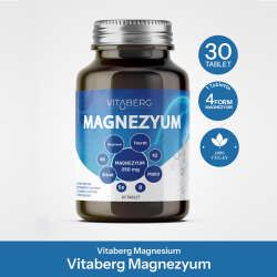 Vitaberg Magnezyum 30 Tablet Takviye Edici Gıda - 2