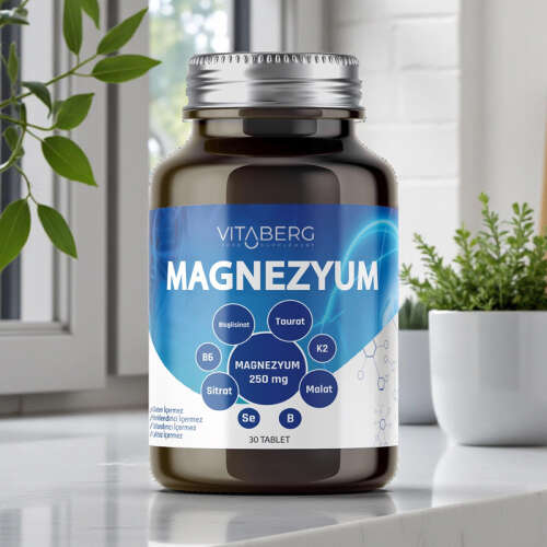 Vitaberg Magnezyum 30 Tablet Takviye Edici Gıda - 4