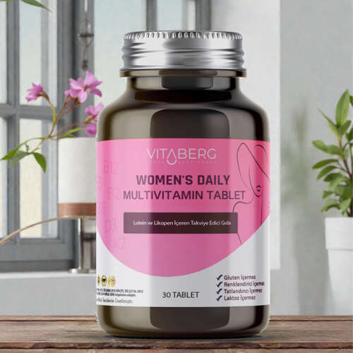 Vitaberg Women’s Daily Multivitamin 30 Tablet - 4