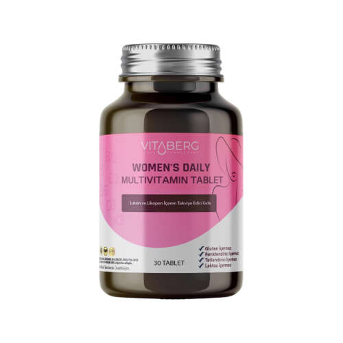 Vitaberg Women’s Daily Multivitamin 30 Tablet - Vitaberg