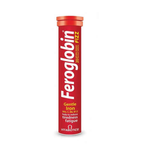 Vitabiotics Feroglobin FIZZ 20 Efervesan Tablet (Promosyon Ürünü) - 1