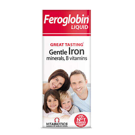 Vitabiotics Feroglobin Liquid Sıvı Takviye Edici Gıda 200 ml - Vitabiotics