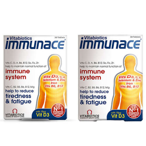 Vitabiotics İmmunace İmmune System 2x30 Tablets - 1