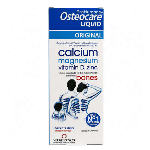Vitabiotics Osteocare Liquid İçeren Sıvı Takviye Edici Gıda 150 ml - Vitabiotics