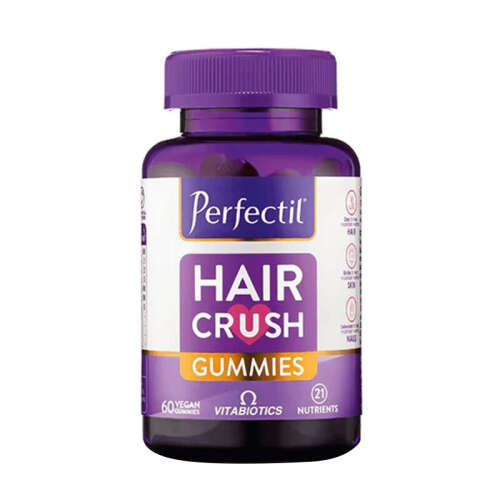Vitabiotics Perfectil Hair Crush Gummies Takviye Edici Gıda 60 Çiğnenebilir Form - Vitabiotics