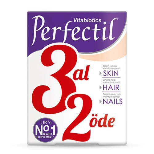 Vitabiotics Perfectil Skin Hair Nails 90 Tablet - 3 al 2 öde - Vitabiotics
