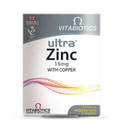 Vitabiotics Ultra Zinc 15 mg Takviye Edici Gıda 60 Tablet - 1