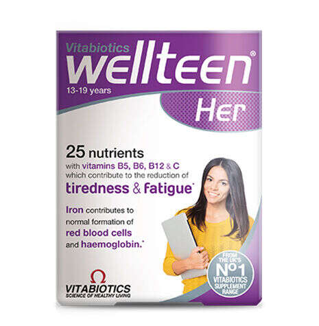 Vitabiotics Wellten Her Multivitamin ve Mineraller İçeren Takviye Edici Gıda 30 Tablet - Vitabiotics
