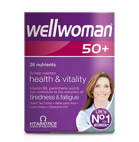 Vitabiotics Wellwoman 50+ Takviye Edici Gıda 30 Tablet - Vitabiotics