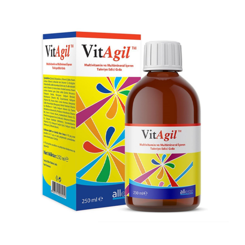 VitAgil Multivitamin Multimineral İçeren Takviye Edici Gıda 250 ml - 1