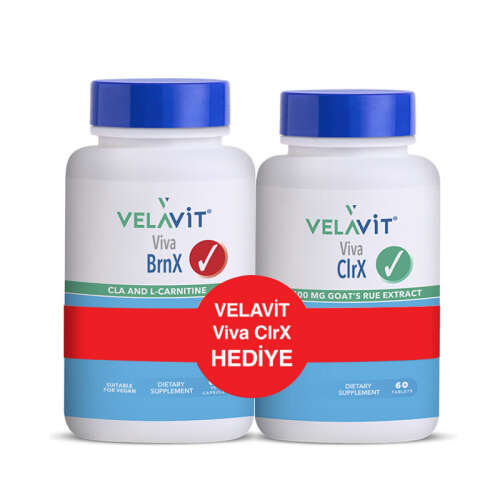Velavit Viva BRNX 60 Tablet ve Viva CLRX HEDİYE - Velavit