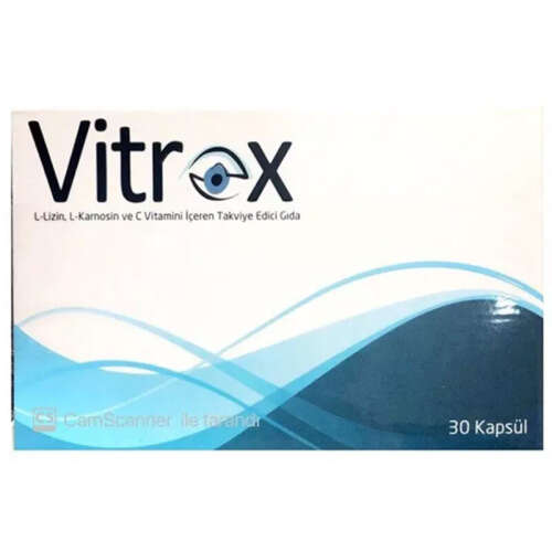 Vitrex C Vitamini Takviye Edici Gıda 30 Kapsül - Vitrex
