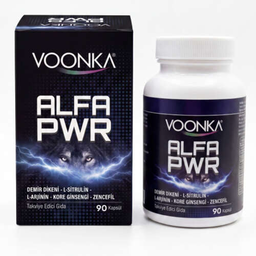 Voonka Alfa Pwr Takviye Edici Gıda 90 Kapsül - 2