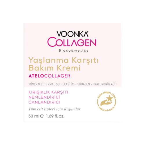 Voonka AteloCollagen Yaşlanma Karşıtı Bakım Kremi 50 ml - 1
