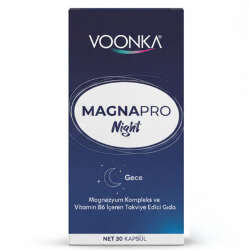 Voonka MagnaPro Night Takviye Edici Gıda 30 Kapsül - 1