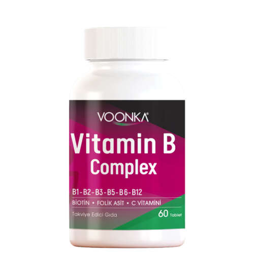 Voonka Vitamin B Complex 60 Tablet - Voonka