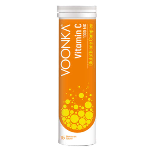 Voonka Vitamin C Glutathione Complex Efervesan 15 Tablet - Voonka