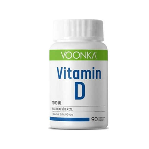 Voonka Vitamin D İçeren Takviye Edici Gıda 102 Kapsül - Voonka