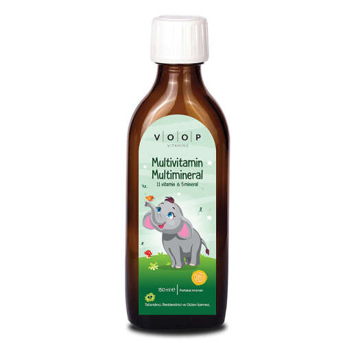 Voop Multivitamin Multimineral İçeren Takviye Edici Gıda 150 ml - Voop