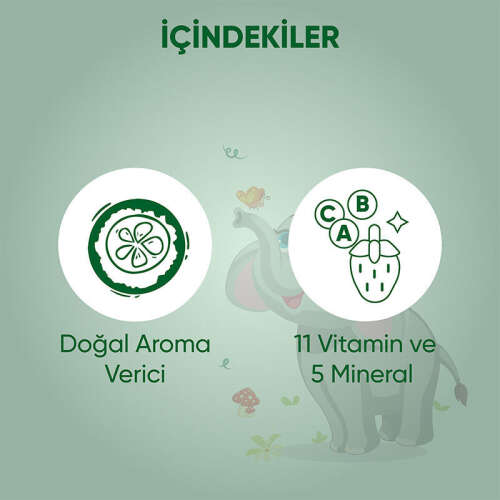 Voop Multivitamin Multimineral İçeren Takviye Edici Gıda 150 ml - 8