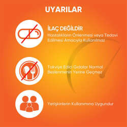 Voop Multivitamin ve Multimineral İçeren Takviye Edici Gıda 30 Kapsül - 8