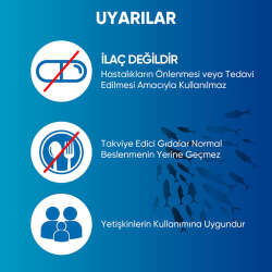 Voop Omega-3 500 mg Takviye Edici Gıda 60 Kapsül - 7