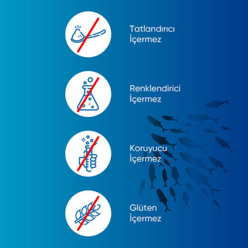 Voop Omega-3 500 mg Takviye Edici Gıda 60 Kapsül - 8