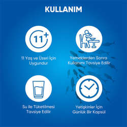 Voop Omega 3 İçeren Takviye Edici Gıda 60 Kapsül - 4