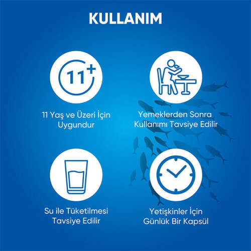 Voop Omega 3 İçeren Takviye Edici Gıda 60 Kapsül - 4