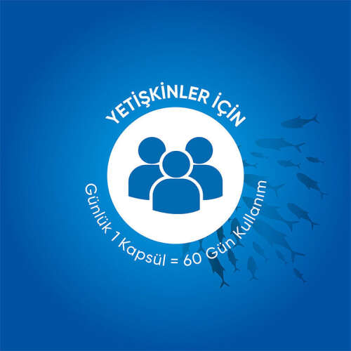 Voop Omega 3 İçeren Takviye Edici Gıda 60 Kapsül - 6