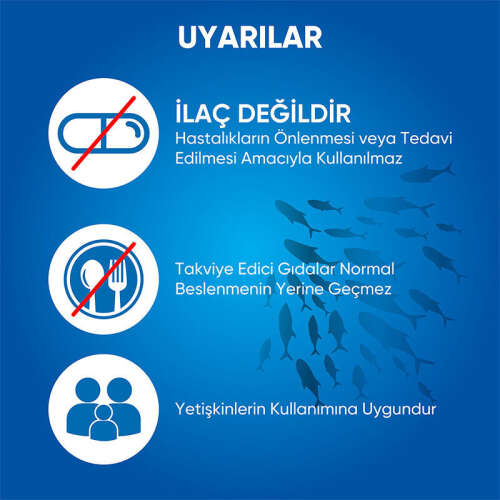 Voop Omega 3 İçeren Takviye Edici Gıda 60 Kapsül - 7