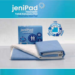 W Beside Jenipad Yıkanabilir Hasta ve Bebek Altı Yatak Bezi - Kanatlı - 2