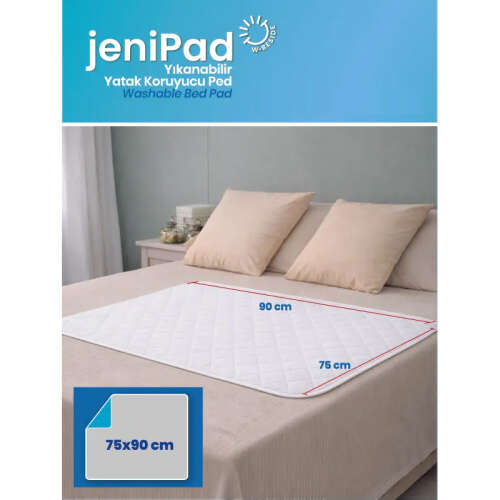 W Beside Jenipad Yıkanabilir Hasta ve Bebek Altı Yatak Bezi - Kanatlı - 4