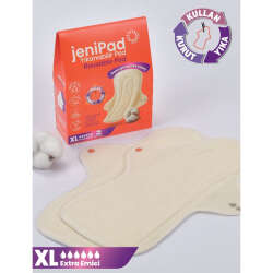 W - Beside Yıkanabilir Kadın Pedi Ultra Emici Sızdırmaz XL Beyaz 2 Adet - 3