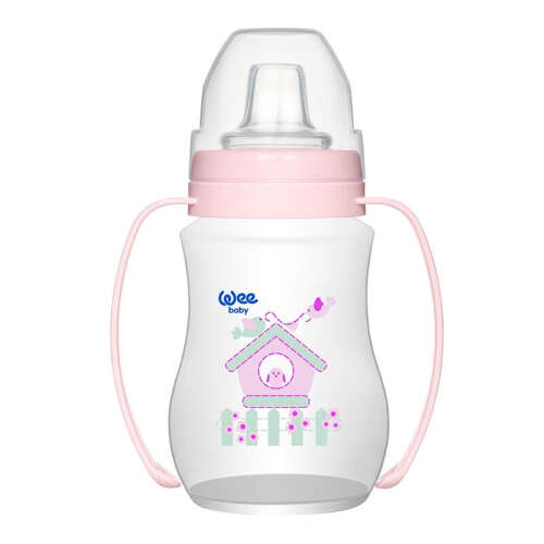Wee Baby Akıtmaz Kulplu PP Antikolik Bardak 250 ml | 6+ Ay - Wee Baby