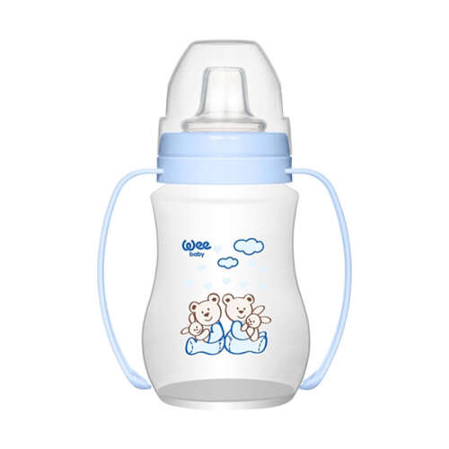 Wee Baby Akıtmaz Kulplu PP Antikolik Bardak 250 ml | 6+ Ay - 2